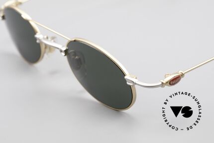 Bugatti 10868 90er Luxus Sonnenbrille Men, ungetragene Rarität (inkl. orig. Hartetui von Bugatti), Passend für Herren