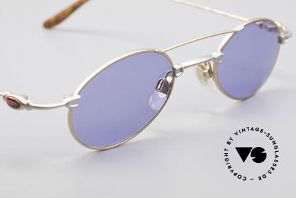 Bugatti 10868 Luxus Herren Sonnenbrille, KEINE Retrobrille; ein ORIGINAL aus den späten 90ern!, Passend für Herren