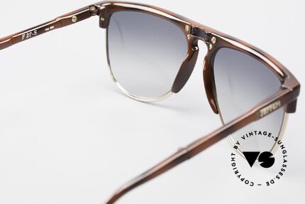 Ferrari F27/S 90er Faltsonnenbrille Karbon, KEINE Retrobrille; eine alte Rarität inkl. orig. Etui, Passend für Herren
