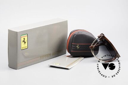 Ferrari F27/S 90er Faltsonnenbrille Karbon, Größe: large, Passend für Herren