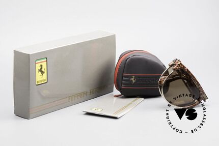 Ferrari F27/S Rare Faltsonnenbrille Karbon, Größe: large, Passend für Herren