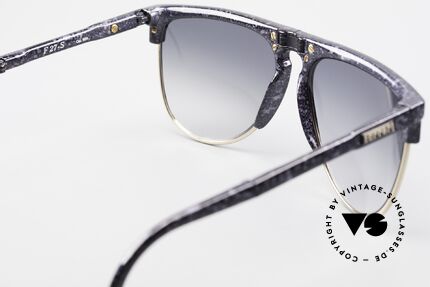 Ferrari F27/S Karbon Faltsonnenbrille, KEINE Retrobrille; eine 30 Jahre alte vintage Rarität, Passend für Herren