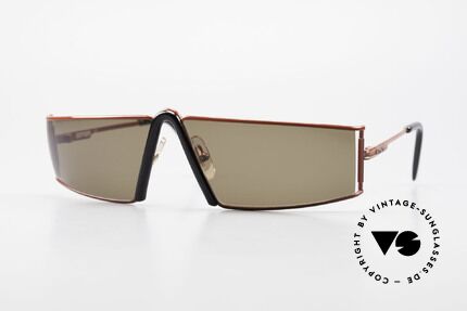 Ferrari F19/S Sonnenbrille Wie XL Lesebrille, außergewöhnliche vintage Ferrari Sonnenbrille, Passend für Herren
