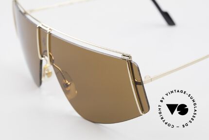 Ferrari F15/S Luxus Sport Sonnenbrille 90er, feinste Qualität und Materialien aus Italien, Passend für Herren und Damen