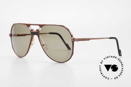 Ferrari F23/S 90er Sport Aviator Brille, sehr edles 'Aviator'-Design (Hybrid aus Sport & Chic), Passend für Herren