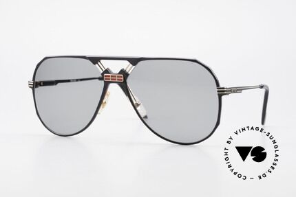 Ferrari F23/S Sport Aviator Sonnenbrille, sehr maskuline 90er Pilotensonnenbrille von Ferrari, Passend für Herren