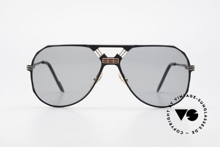 Ferrari F23/S Sport Aviator Sonnenbrille, ideale Passform durch Federscharniere; Top-Qualität, Passend für Herren