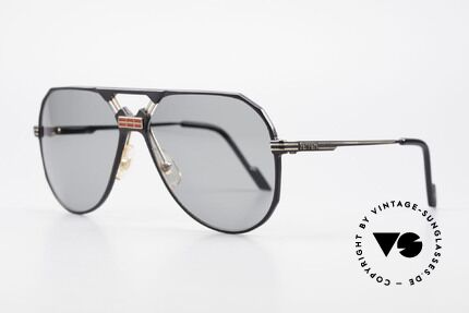 Ferrari F23/S Sport Aviator Sonnenbrille, sehr edles 'Aviator'-Design (Hybrid aus Sport & Chic), Passend für Herren