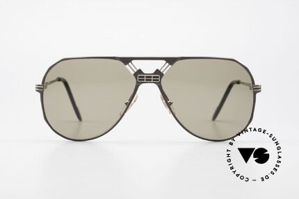 Ferrari F23/S Aviator Sport Sonnenbrille, ideale Passform durch Federscharniere; Top-Qualität, Passend für Herren
