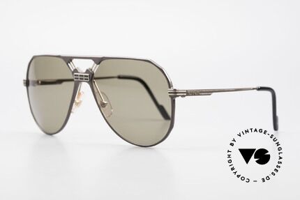 Ferrari F23/S Aviator Sport Sonnenbrille, sehr edles 'Aviator'-Design (Hybrid aus Sport & Chic), Passend für Herren