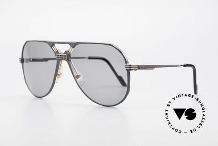 Ferrari F23/S 90er Sport Pilot Sonnenbrille, sehr edles 'Aviator'-Design (Hybrid aus Sport & Chic), Passend für Herren