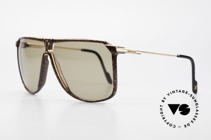 Ferrari F37/S 90er XL Sonnenbrille Karbon, Karbon-Fassung mit 56mm Höhe = XL Sonnenbrille, Passend für Herren