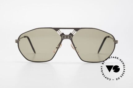 Ferrari F22/S XL Luxus Sonnenbrille Herren, sehr markantes Design von Brücke und Nasensteg, Passend für Herren