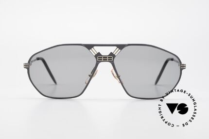 Ferrari F22/S XL Luxus Herren Sonnenbrille, sehr markantes Design von Brücke und Nasensteg, Passend für Herren