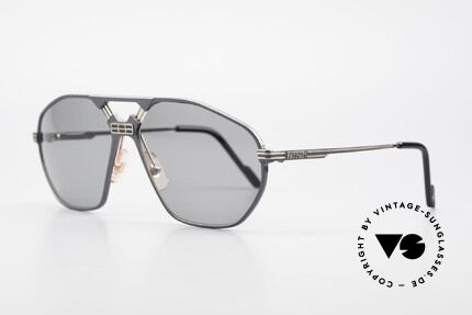Ferrari F22/S XL Luxus Herren Sonnenbrille, modifizierte "Aviator-Brille" mit Federscharnieren, Passend für Herren