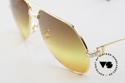 Cartier Vendome Santos - M Unikat Sammler Sonnenbrille, u.a. getragen von Christopher Walken (James Bond, 85), Passend für Herren und Damen