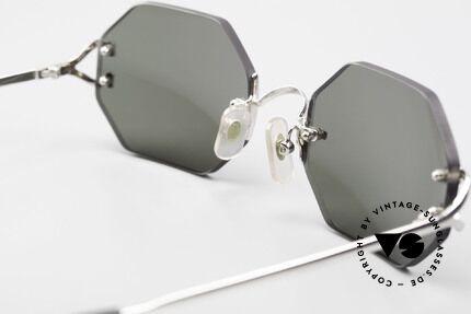 Cartier Rimless Octag - M Achteckige Luxus Sonnenbrille, Customized = ein Einzelstück von unserem Optiker!, Passend für Herren und Damen