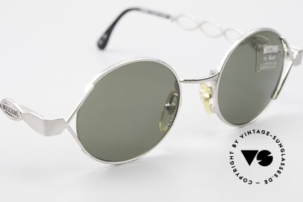 Moschino MM264 Damen Designer Sonnenbrille, ungetragen (wie alle unsere 90er Moschino Brillen), Passend für Damen