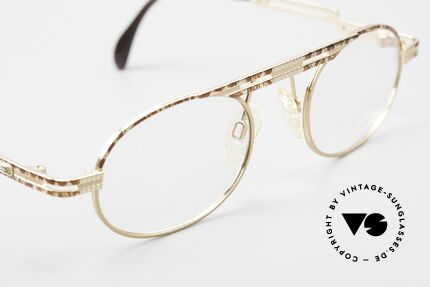 Cazal 762 Ovale Vintage Fassung 90er, KEINE Retrobrille, ein 'made in Germany' Original, Passend für Herren und Damen
