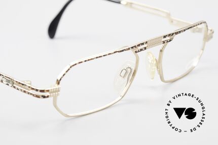 Cazal 767 Eckige Vintage Fassung 90er, KEINE Retrobrille, ein 'made in Germany' Original, Passend für Herren und Damen