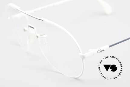 Cazal 723 80er Pilotenbrille Randlos, mal etwas ganz anderes (charakteristisch CAZAL), Passend für Herren