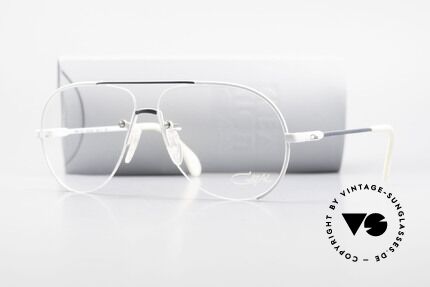 Cazal 723 80er Pilotenbrille Randlos, Größe: large, Passend für Herren
