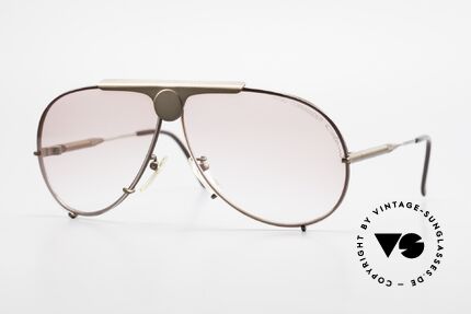 Colani 10-401 Einstellbare Bügellänge 80er, sehr auffällige Luigi COLANI Sonnenbrille der 80er, Passend für Herren