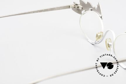 Theo Belgium Karo 90er Vintage Brille Für Damen, Größe: medium, Passend für Damen