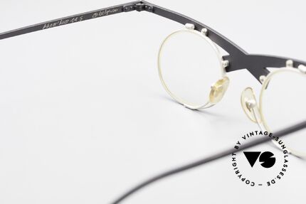 Theo Belgium Hio 11S Verrückte 90er Vintage Brille, sozusagen: eine Designer-Brille mit Symbol-Charakter, Passend für Herren und Damen