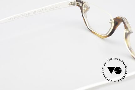 Theo Belgium Eye-Witness AE17 Crazy Vintage Lesebrille Titan, ungetragenes Theo-Einzelstück für die, die sich trauen ;), Passend für Herren und Damen