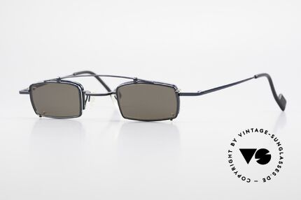 Theo Belgium Mele Eckige Clip On Designerbrille, Theo Belgium: die eigenwilligste Brillenmarke, weltweit, Passend für Herren und Damen