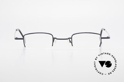Theo Belgium Mele Eckige Clip On Designerbrille, Größe: medium, Passend für Herren und Damen