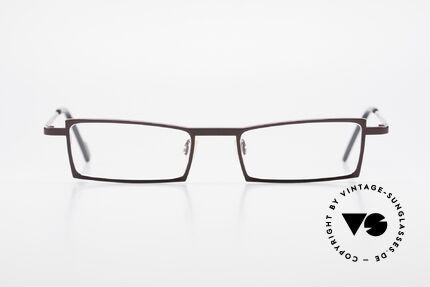 Theo Belgium XXM Clip On Designerbrille Eckig, Größe: large, Passend für Herren und Damen