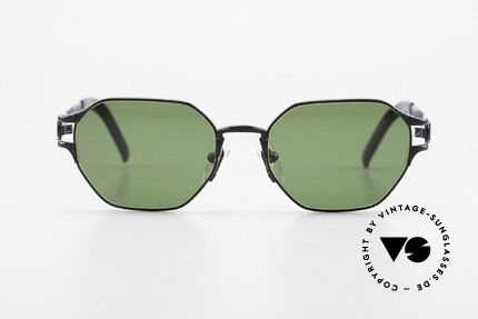 Jean Paul Gaultier 58-4173 Eckige Alte 90er Designerbrille, mit vielen kleinen (subtil) versteckten Details, Passend für Herren und Damen
