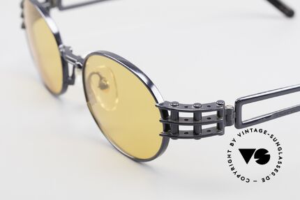 Yohji Yamamoto 52-6102 Industrial Oval Vintage Brille, elegant mit raffinierten Details; eine wahre Designerbrille, Passend für Herren und Damen