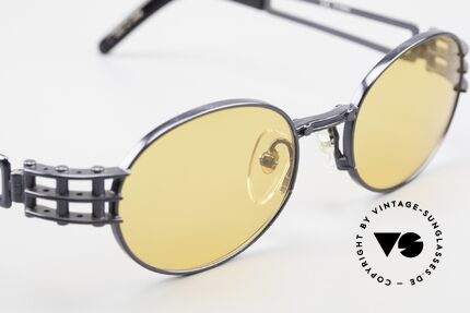 Yohji Yamamoto 52-6102 Industrial Oval Vintage Brille, KEINE Retromode; sondern ein Yamamoto Original von '97, Passend für Herren und Damen