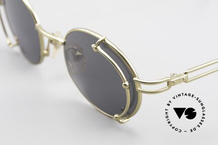 Yohji Yamamoto 52-4107 Designer Sonnenbrille Oval, ungetragen (wie alle unsere vintage Designer-Brillen), Passend für Herren und Damen