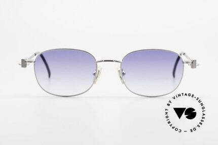 Yohji Yamamoto 52-5106 Industrial Zahnrad Fassung, Scharniere der Titan-Fassung sind gestaltet ein Zahnrad, Passend für Herren und Damen