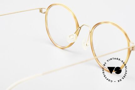 Lindberg Panto Air Titan Rim Titan Brille mit Azetat Inlay, ungetragenes Designerstück + orig. Lindberg Magnet-Etui, Passend für Herren und Damen Lindberg Panto Air Titan Rim Titan Brille mit Azetat Inlay, ungetragenes Designerstück + orig. Lindberg Magnet-Etui, Passend für Herren und Damen