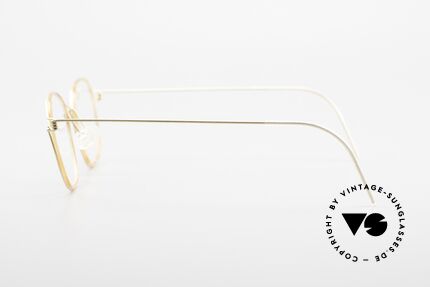Lindberg Triton Air Titan Rim Titan Brille mit Azetat Inlay, so zeitlos, stilvoll und innovativ = Prädikat "VINTAGE", Passend für Herren