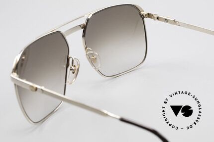 Dunhill 6011 Vergoldete 80er Herrenbrille, KEIN RETRO, sondern ein kostbares altes ORIGINAL, Passend für Herren