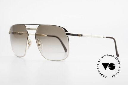 Dunhill 6011 Vergoldete 80er Herrenbrille, edle, vergoldete Fassung in LARGE Größe 62-17, 135, Passend für Herren