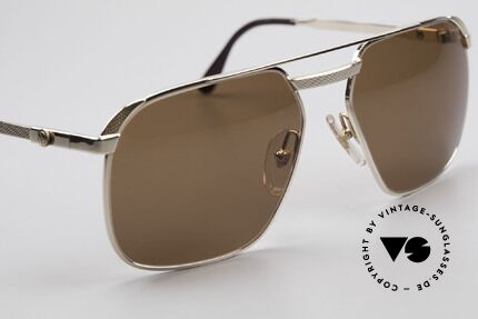 Dunhill 6011 Vergoldete Herrenbrille 80er, ungetragen (wie alle unsere VINTAGE Dunhill Brillen), Passend für Herren