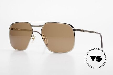 Dunhill 6011 Vergoldete Herrenbrille 80er, Meisterwerk in Sachen Stil, Funktionalität & Qualität, Passend für Herren