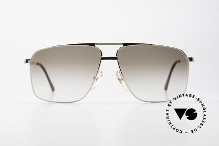 Dunhill 6126 Vergoldete 90er Herrenbrille, vintage A. Dunhill Gentleman-Sonnenbrille von 1990, Passend für Herren