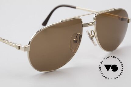 Dunhill 6147 90er Luxus Aviator Herrenbrille, ungetragen (wie alle unsere vintage Luxus-Sonnenbrillen), Passend für Herren
