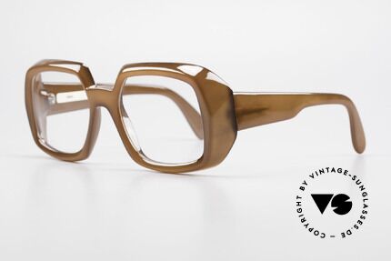 ViennaLine Royal 1601 Goliath Monsterbrille 70er, stellenweise 10mm dickes Rahmenprofil; schier unfassbar, Passend für Herren