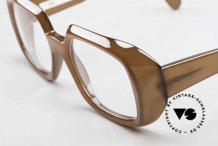 ViennaLine Royal 1601 Goliath Monsterbrille 70er, eher ein LARGE-Modell, da 138mm Breite! Größe: 54/20, Passend für Herren