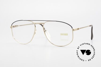 Zeiss 5923 Original Alte 90er Fassung, robuste Zeiss vintage Brillenfassung von circa 1990, Passend für Herren