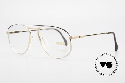 Zeiss 5923 Original Alte 90er Fassung, wie aus einem Stück ... und für die Ewigkeit gemacht, Passend für Herren